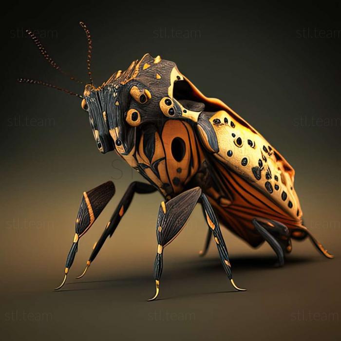 3D model Pergalumna bimaculata (STL)